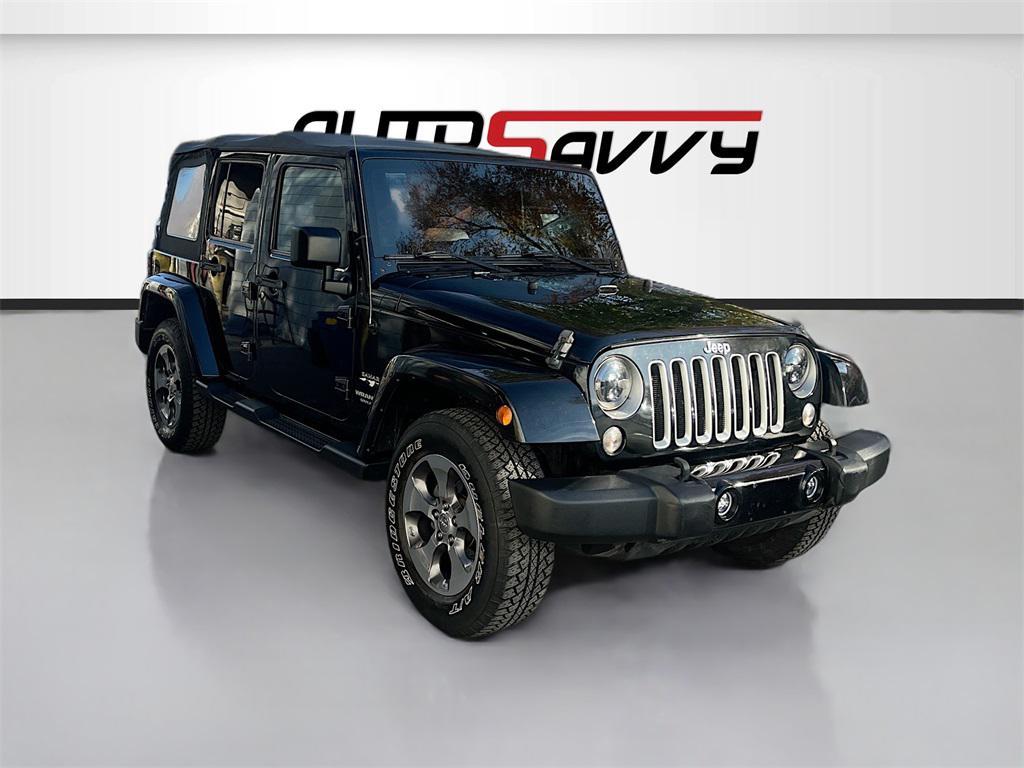 used 2016 Jeep Wrangler Unlimited car, priced at $17,000