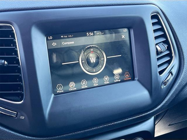 used 2021 Jeep Compass car, priced at $16,600