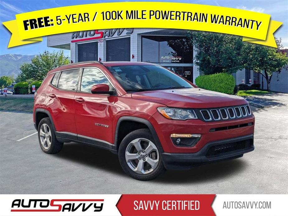 used 2020 Jeep Compass car, priced at $17,200