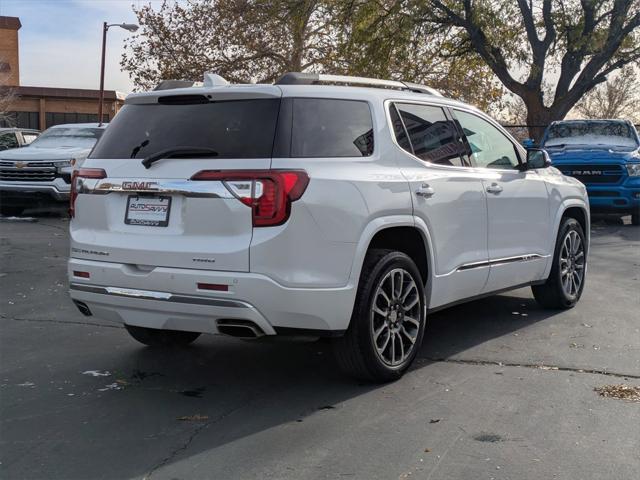 used 2021 GMC Acadia car, priced at $28,500