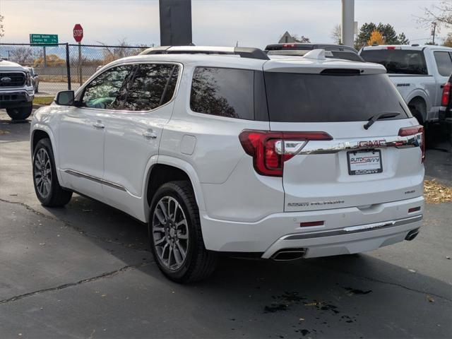 used 2021 GMC Acadia car, priced at $28,500