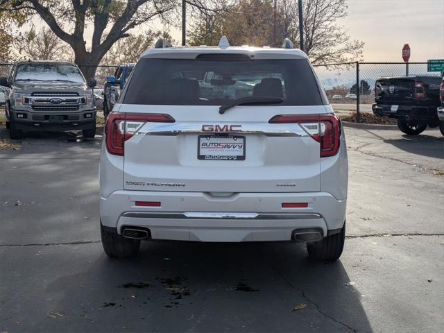 used 2021 GMC Acadia car, priced at $28,500