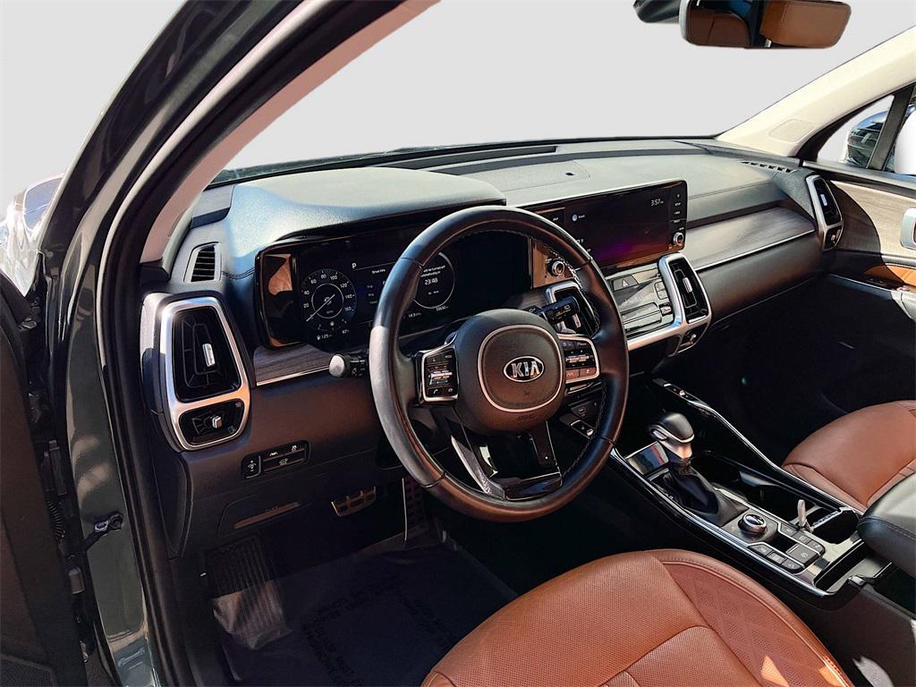 used 2021 Kia Sorento car, priced at $28,200