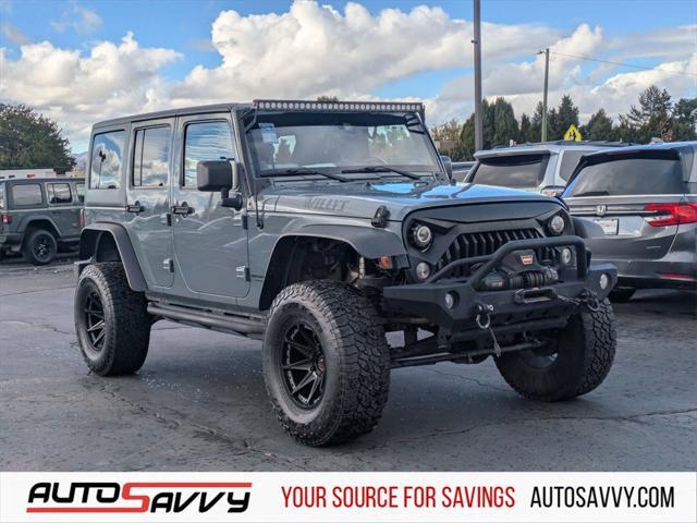 used 2014 Jeep Wrangler Unlimited car, priced at $18,005