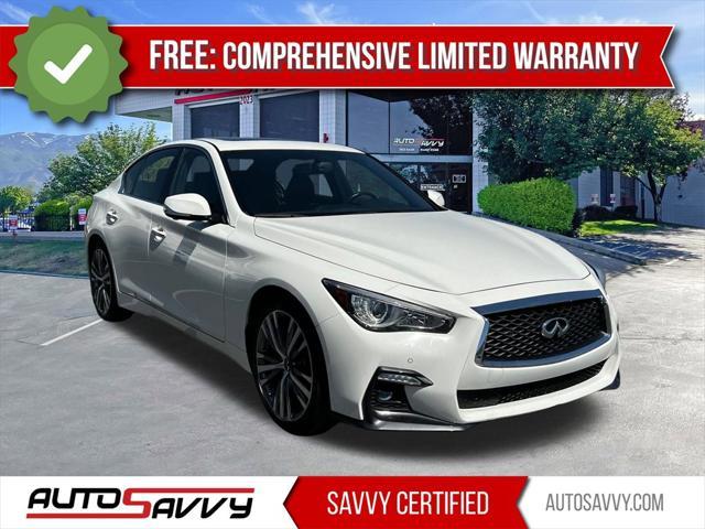 used 2021 INFINITI Q50 car, priced at $26,500