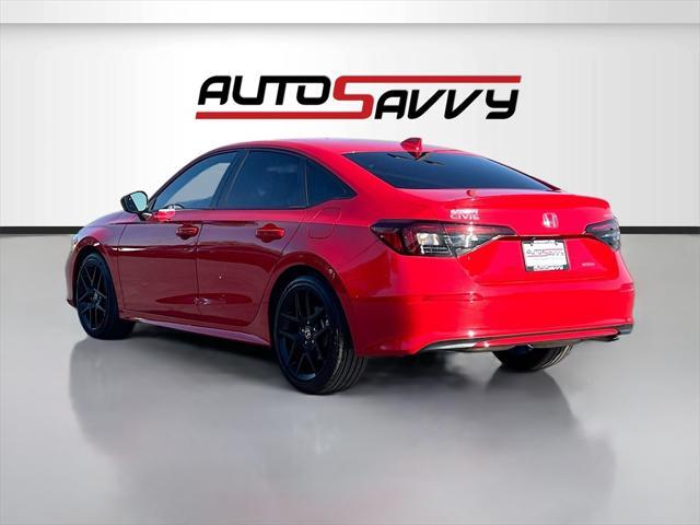 used 2025 Honda Civic Hybrid car, priced at $27,000