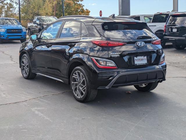 used 2022 Hyundai Kona car, priced at $18,600