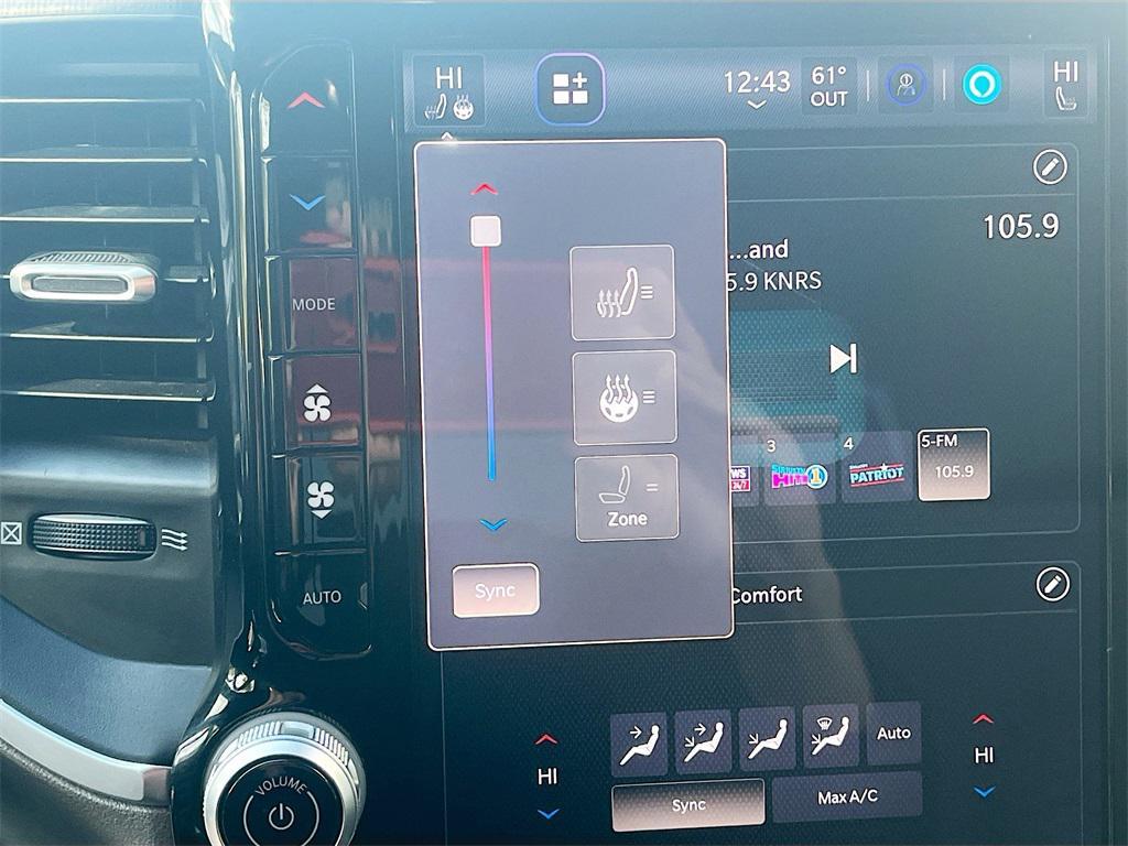 used 2025 Ram 1500 car, priced at $36,200