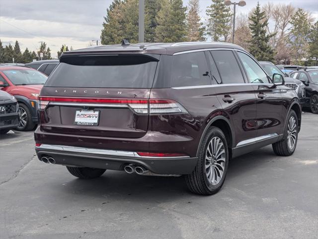 used 2023 Lincoln Aviator car, priced at $48,500