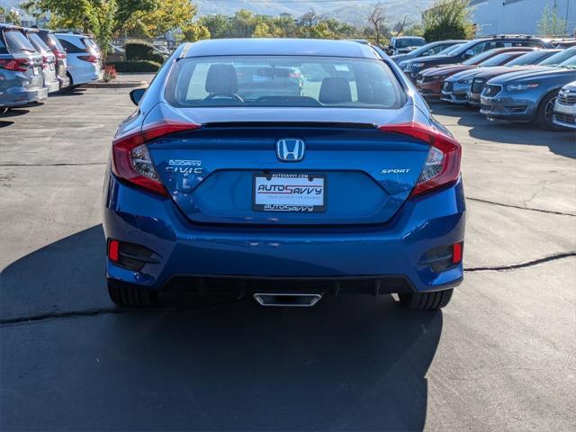 used 2020 Honda Civic car, priced at $17,900