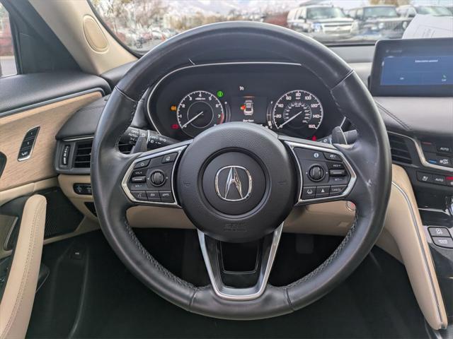 used 2021 Acura TLX car, priced at $25,400