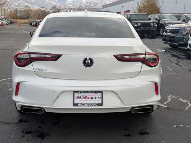 used 2021 Acura TLX car, priced at $25,400