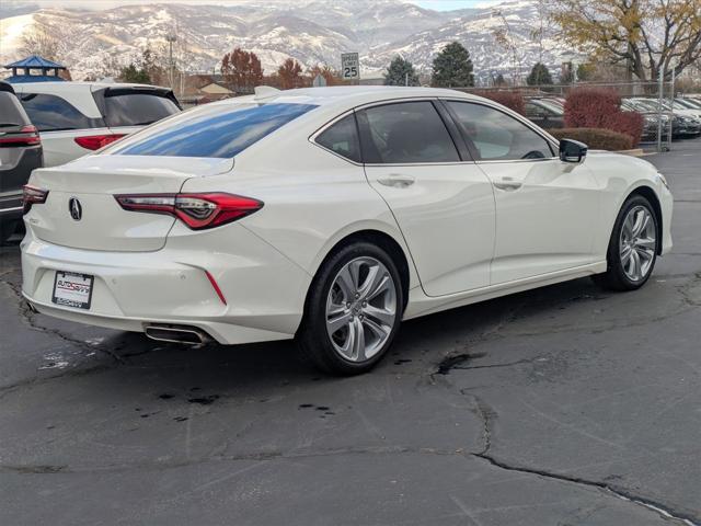 used 2021 Acura TLX car, priced at $25,400