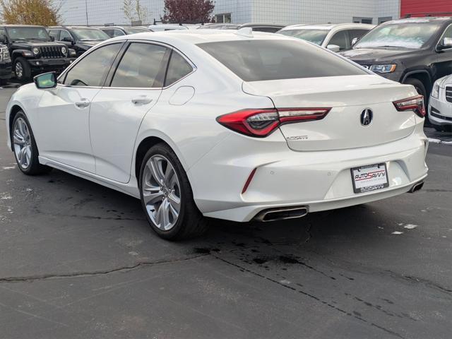 used 2021 Acura TLX car, priced at $25,400