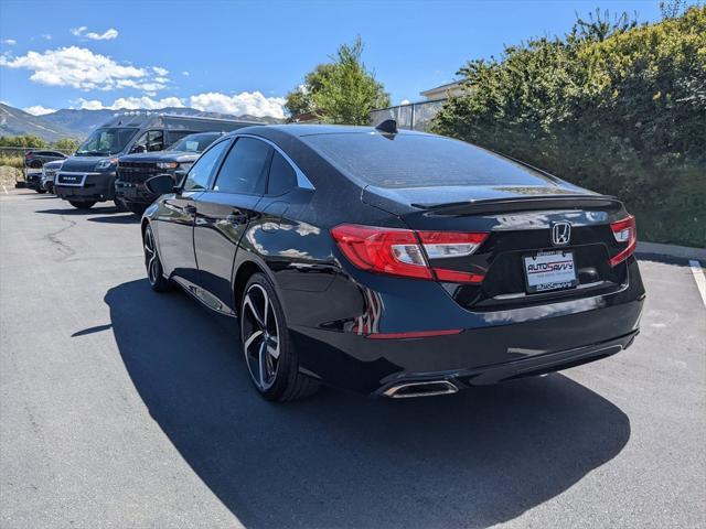 used 2022 Honda Accord car, priced at $20,600