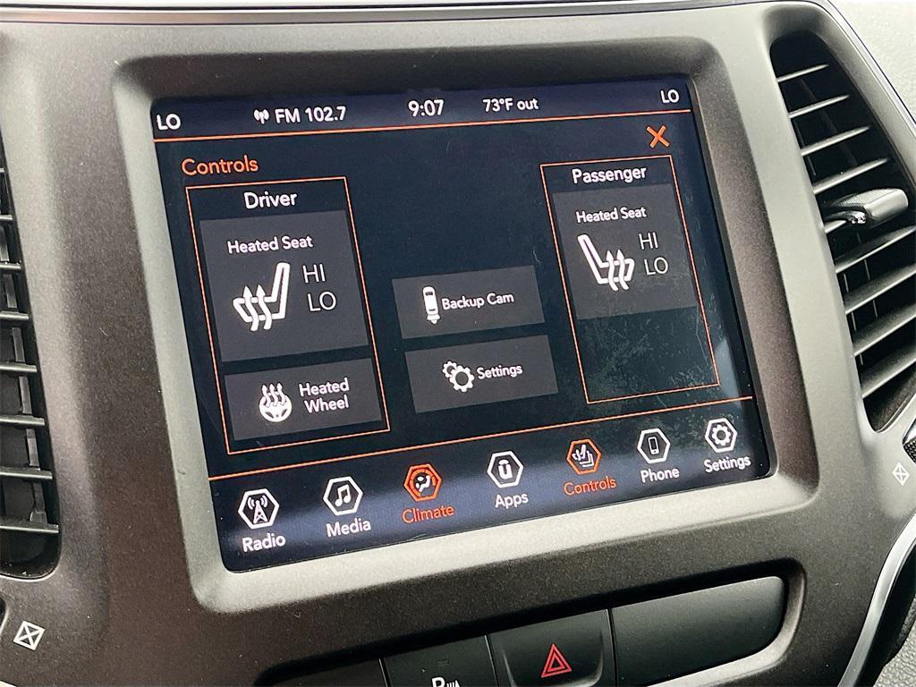 used 2019 Jeep Cherokee car, priced at $17,500