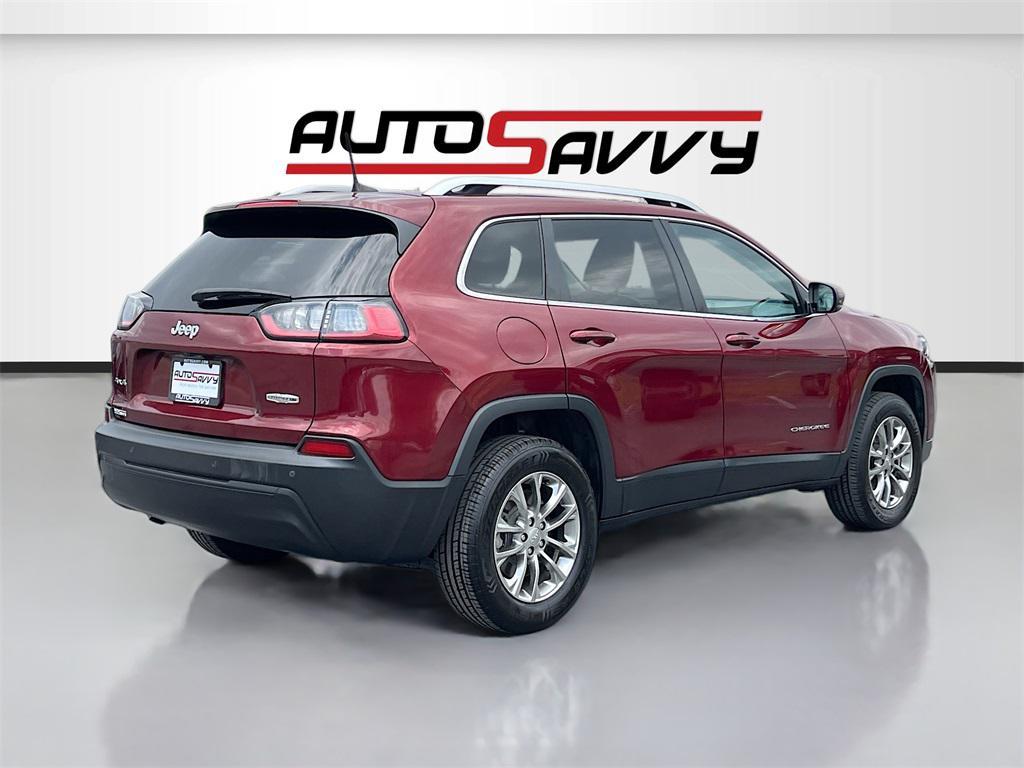 used 2021 Jeep Cherokee car, priced at $17,500
