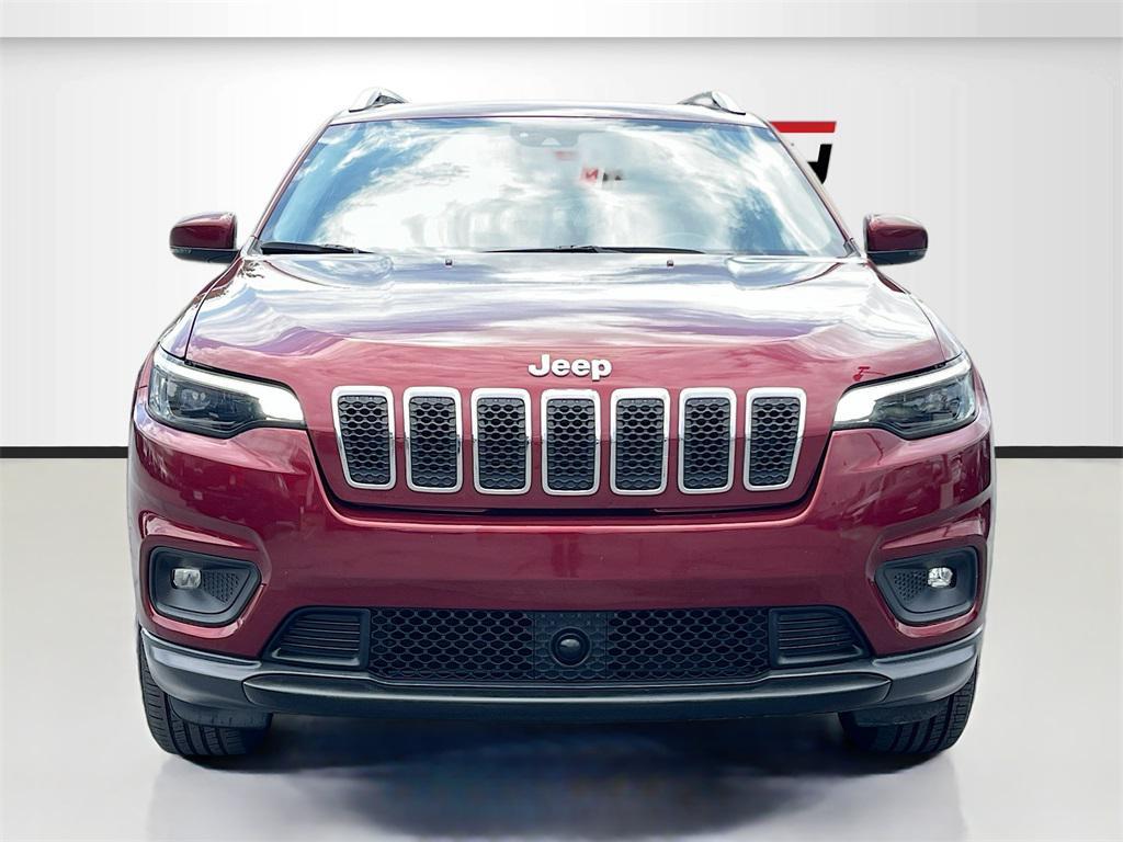 used 2021 Jeep Cherokee car, priced at $17,500