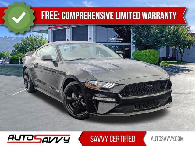 used 2022 Ford Mustang car, priced at $35,600