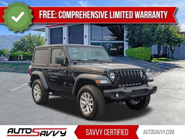 used 2023 Jeep Wrangler car, priced at $29,500