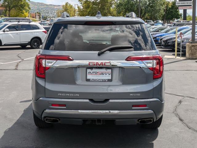 used 2021 GMC Acadia car, priced at $26,500