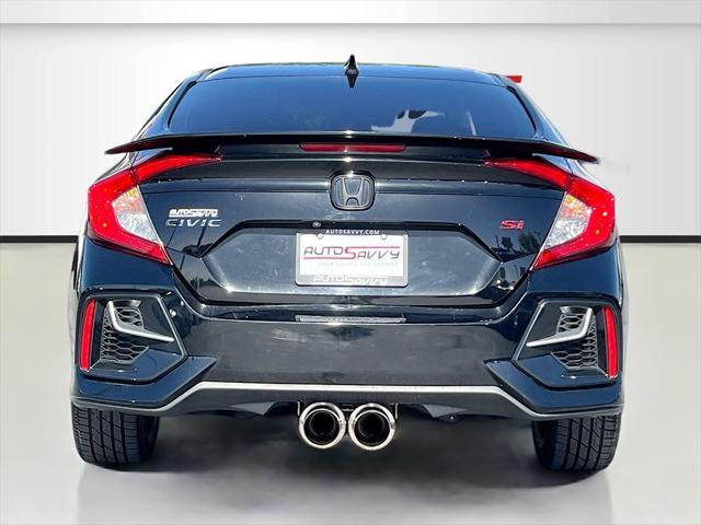 used 2020 Honda Civic Si car, priced at $21,400