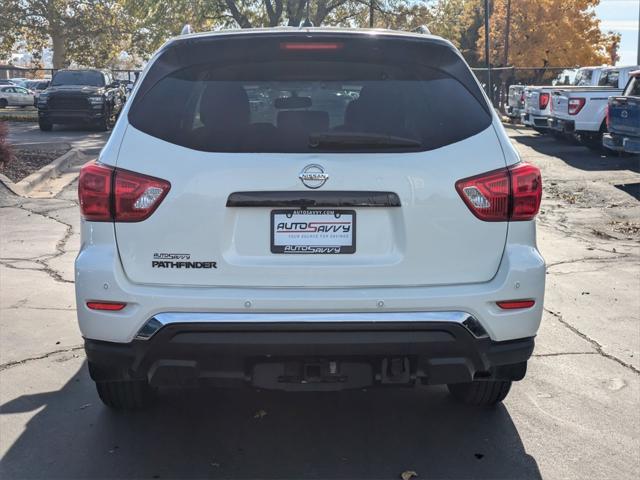 used 2018 Nissan Pathfinder car, priced at $14,000