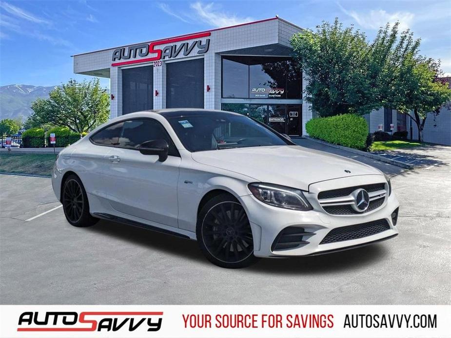 used 2020 Mercedes-Benz AMG C 43 car, priced at $36,600