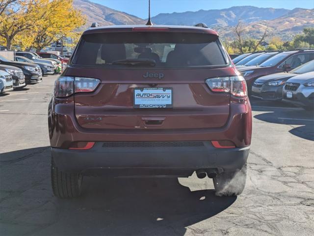 used 2021 Jeep Compass car, priced at $17,700