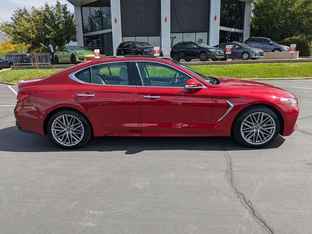 used 2021 Genesis G70 car, priced at $22,400