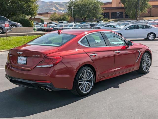 used 2021 Genesis G70 car, priced at $22,400