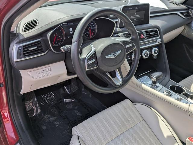 used 2021 Genesis G70 car, priced at $22,400