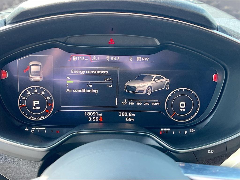 used 2021 Audi TT car, priced at $30,000