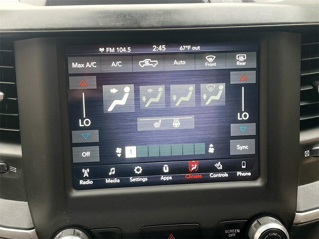 used 2020 Ram 1500 car, priced at $27,500