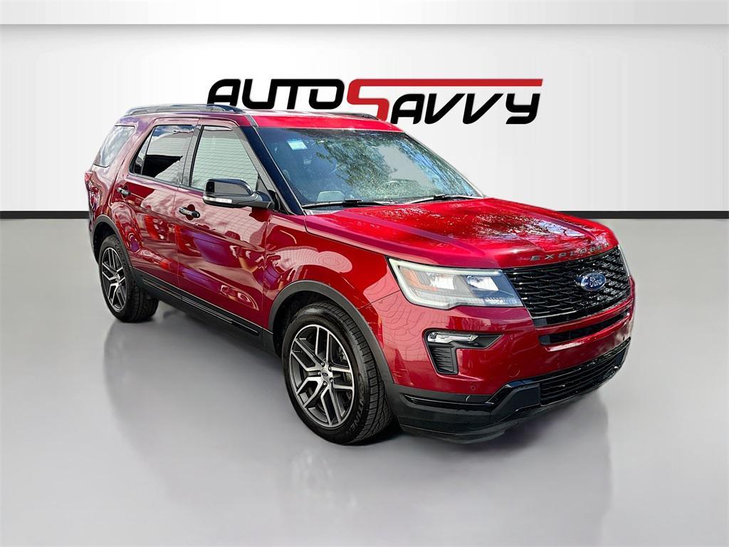 used 2019 Ford Explorer car, priced at $18,300