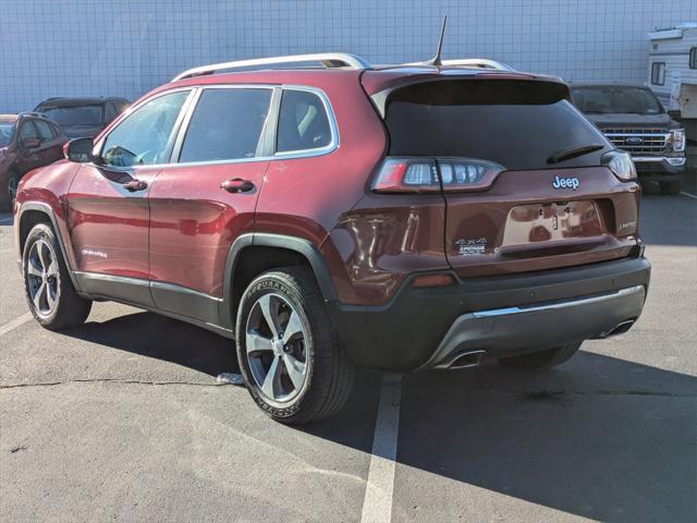 used 2020 Jeep Cherokee car, priced at $17,600