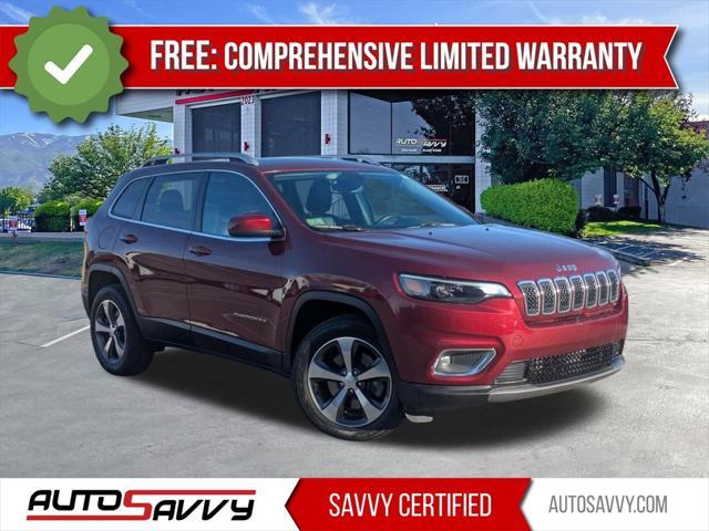 used 2020 Jeep Cherokee car, priced at $17,600