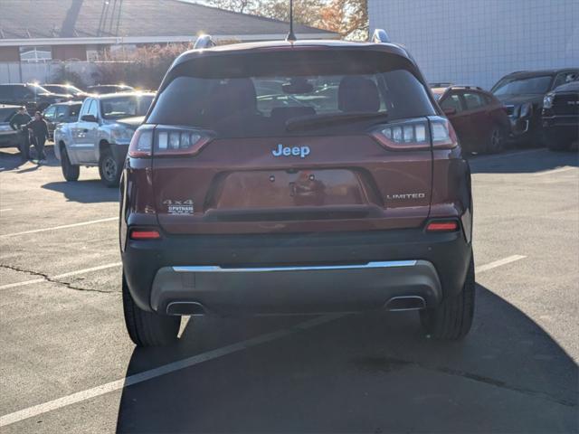 used 2020 Jeep Cherokee car, priced at $17,600