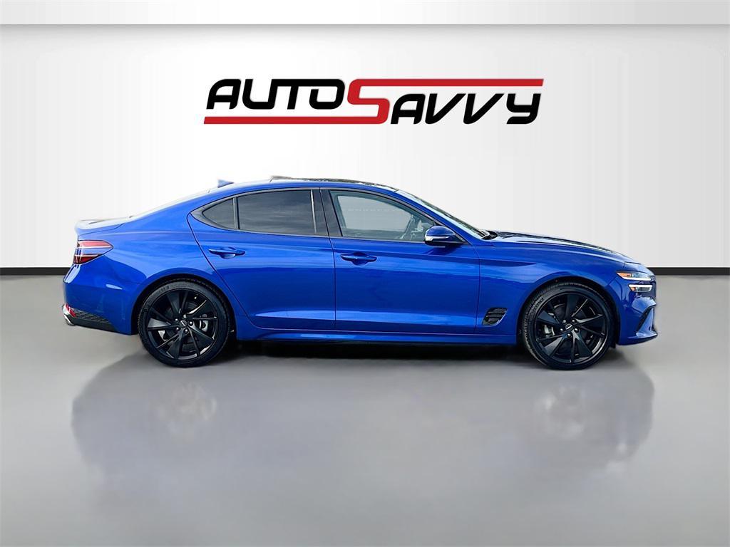 used 2023 Genesis G70 car, priced at $27,200