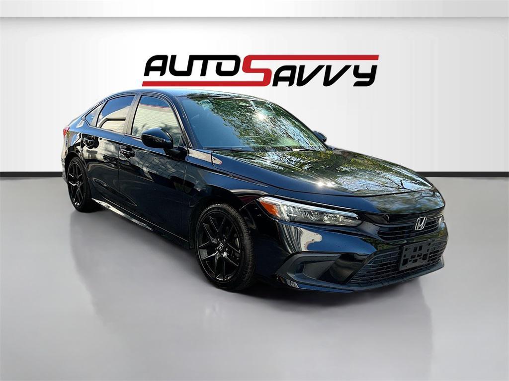 used 2022 Honda Civic car, priced at $19,200