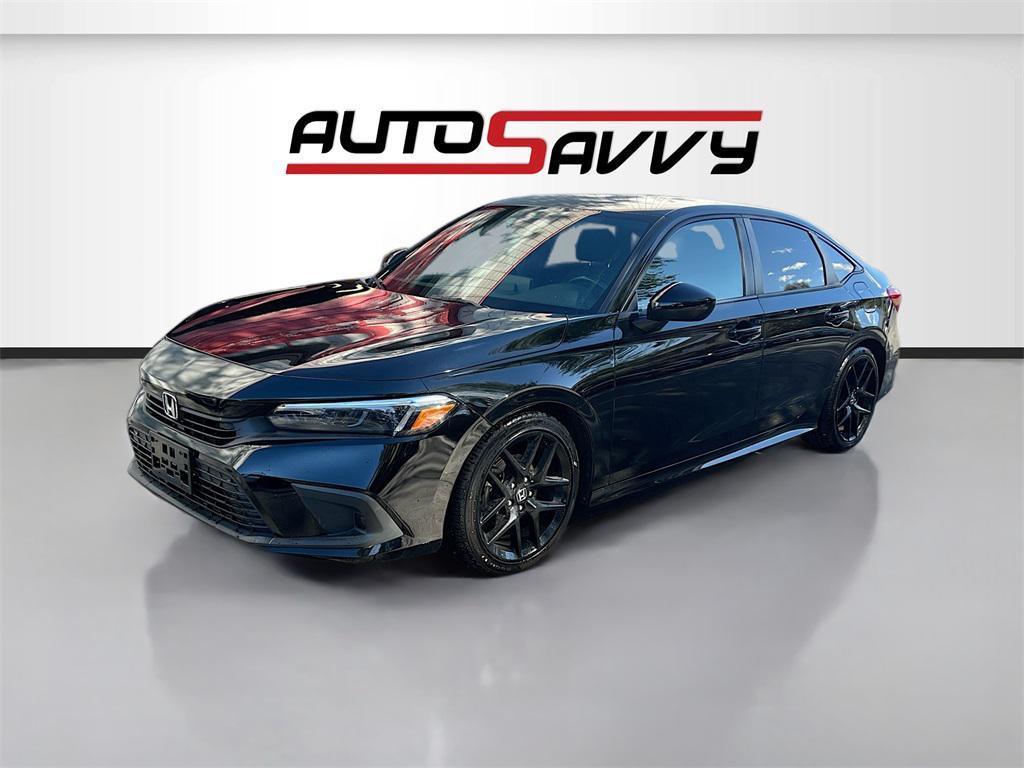 used 2022 Honda Civic car, priced at $19,200