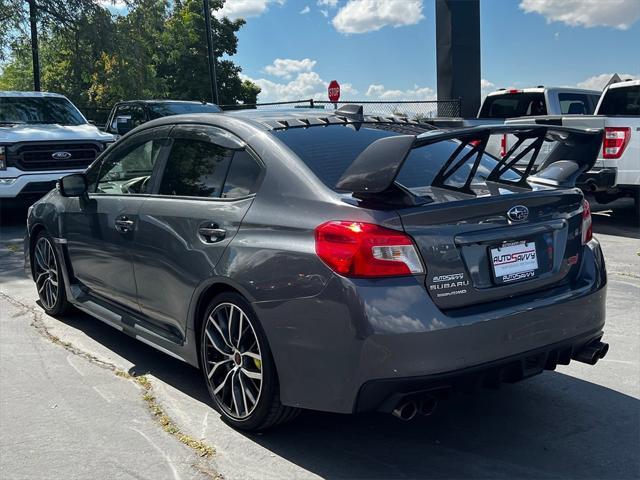 used 2020 Subaru WRX STI car, priced at $29,200