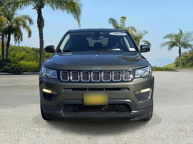 used 2021 Jeep Compass car, priced at $15,999