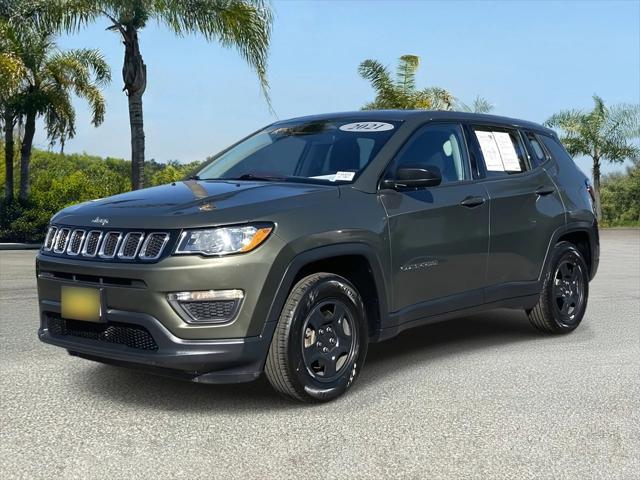 used 2021 Jeep Compass car, priced at $15,999