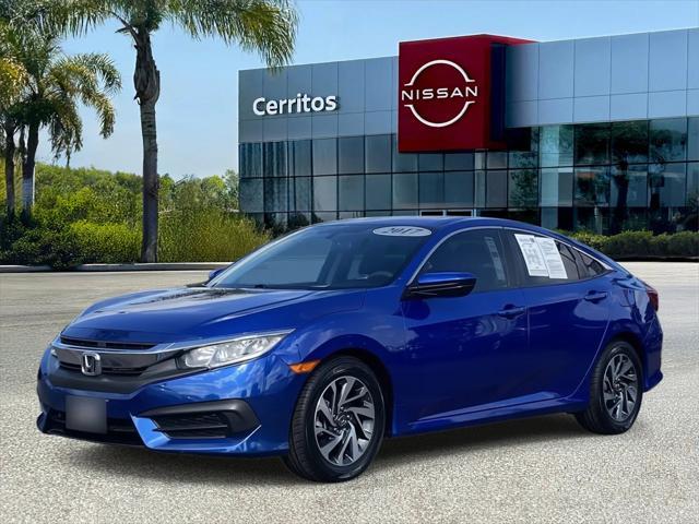 used 2017 Honda Civic car, priced at $16,799