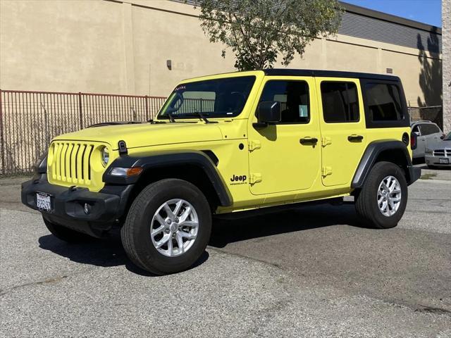 used 2023 Jeep Wrangler car, priced at $30,000