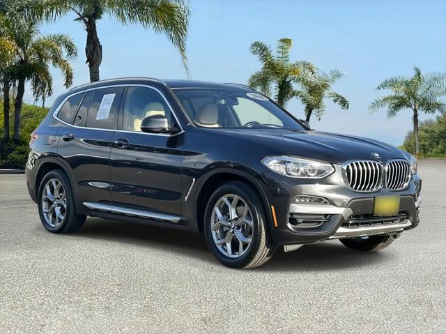 used 2021 BMW X3 car, priced at $26,900