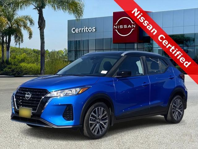 used 2022 Nissan Kicks car, priced at $18,800