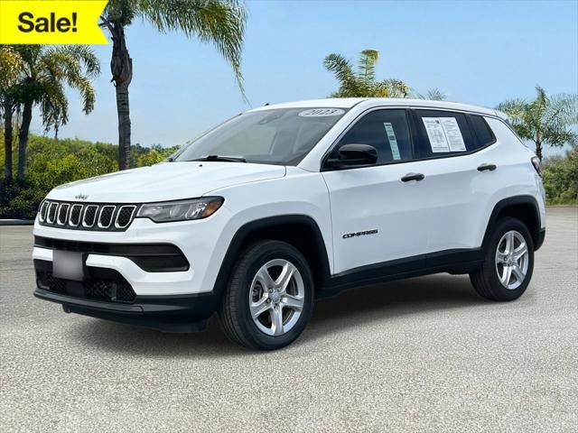 used 2023 Jeep Compass car, priced at $16,499