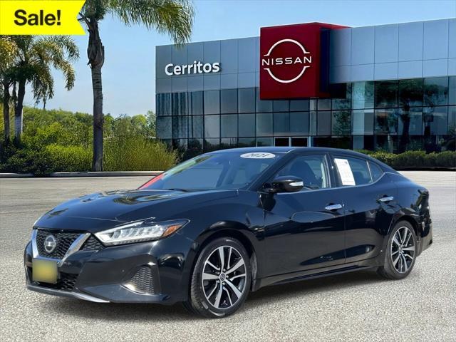 used 2021 Nissan Maxima car, priced at $19,499